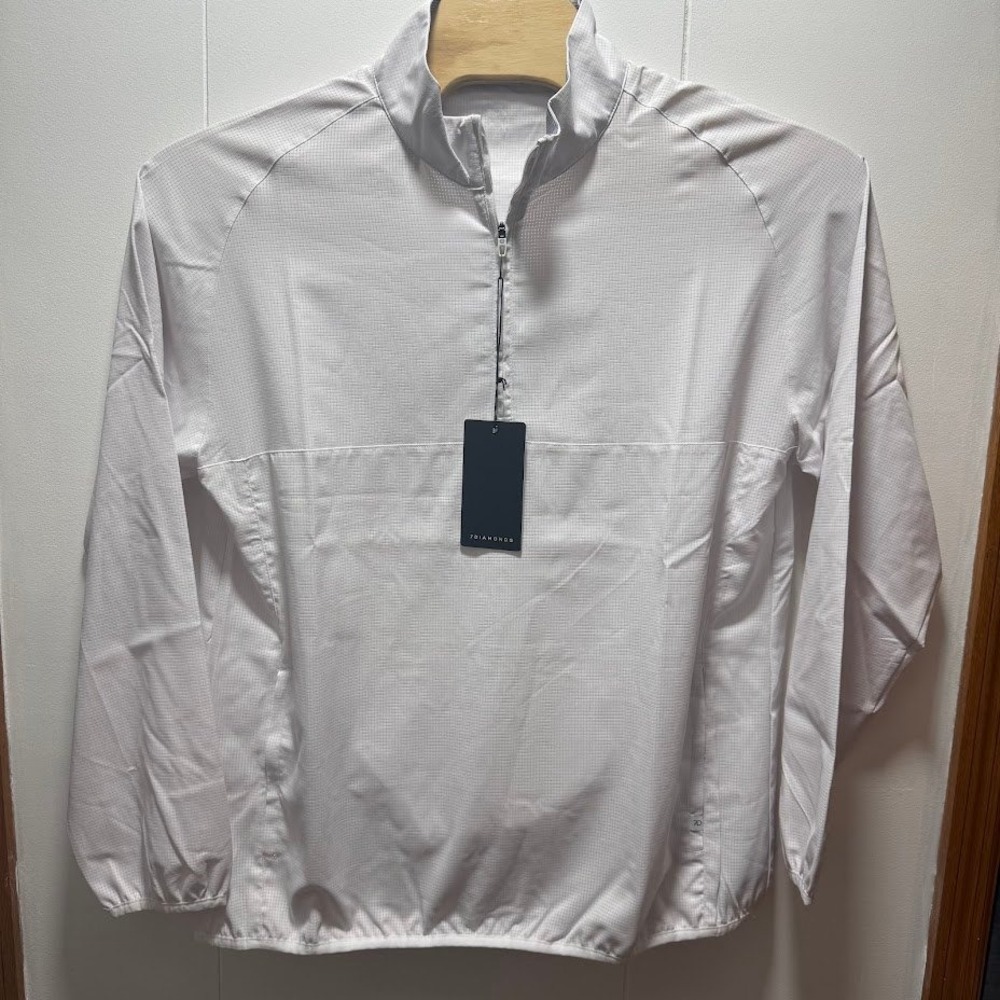 7Diamonds‎ Oxygenate Quarter Zip Pullover Mens Size XL White NEW WITH TAGS